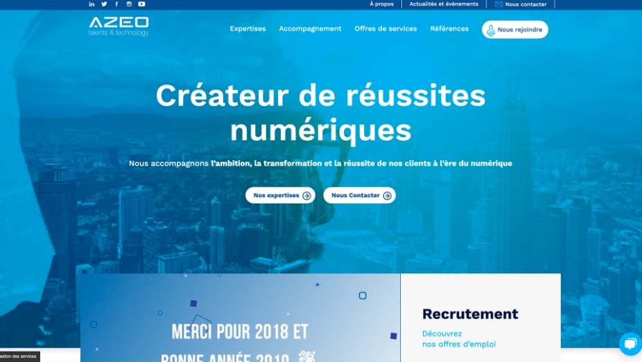 Screenshot projet