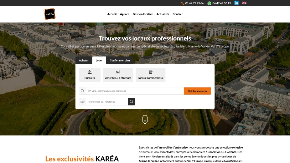 Screenshot projet